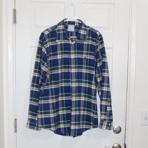Brooks Brothers Regent Supima Cotton Shirt L - Picture 1 of 8